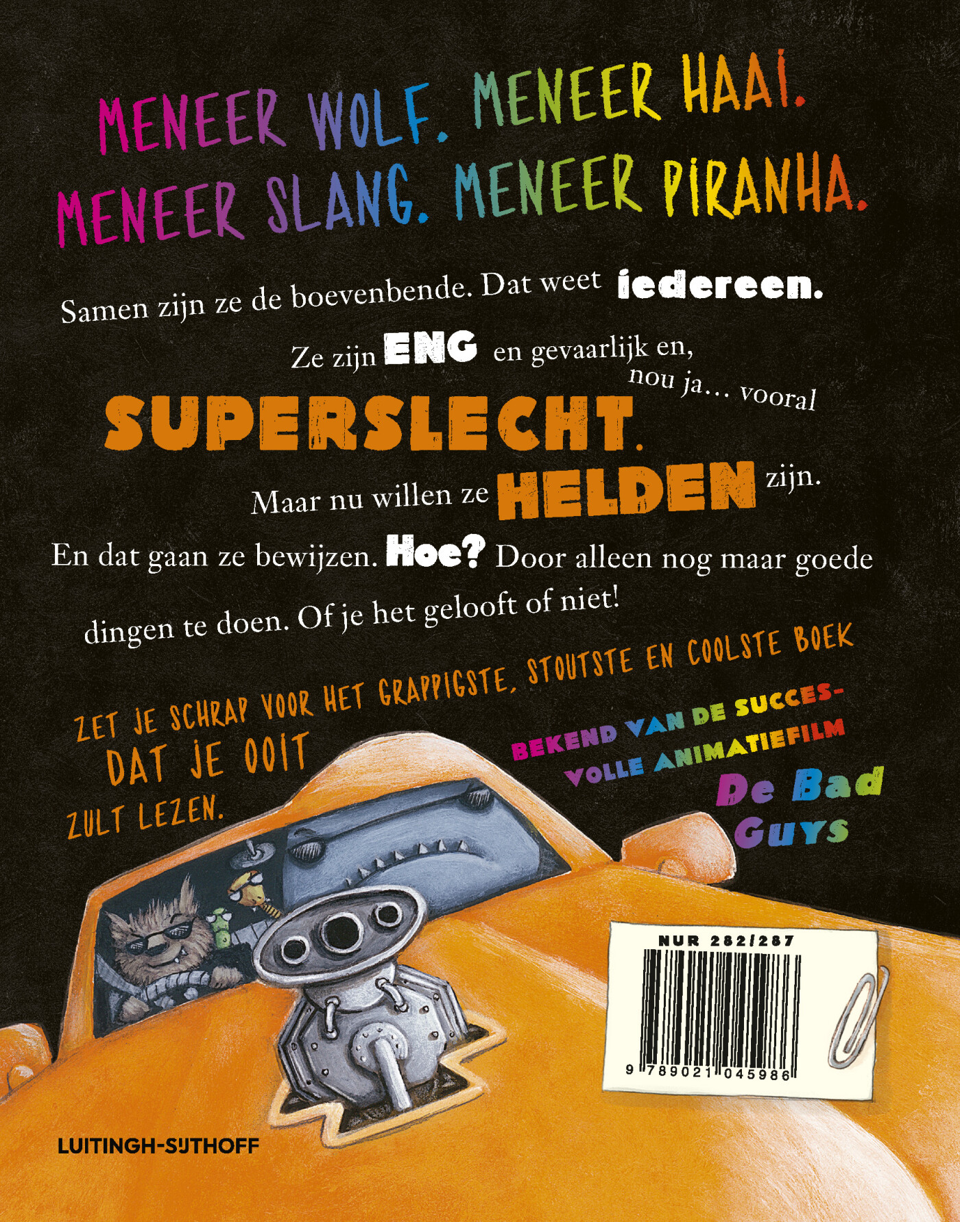 De boevenbende / De boevenbende / 1 achterkant
