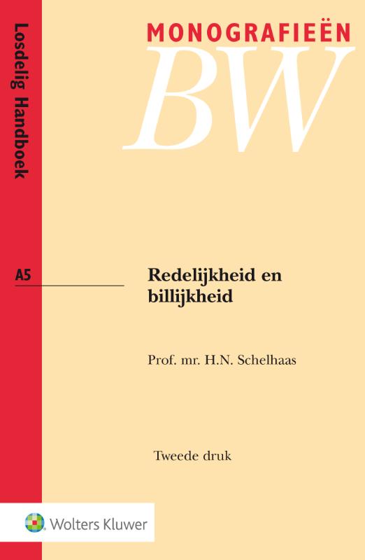 Redelijkheid en billijkheid / Monografieen BW