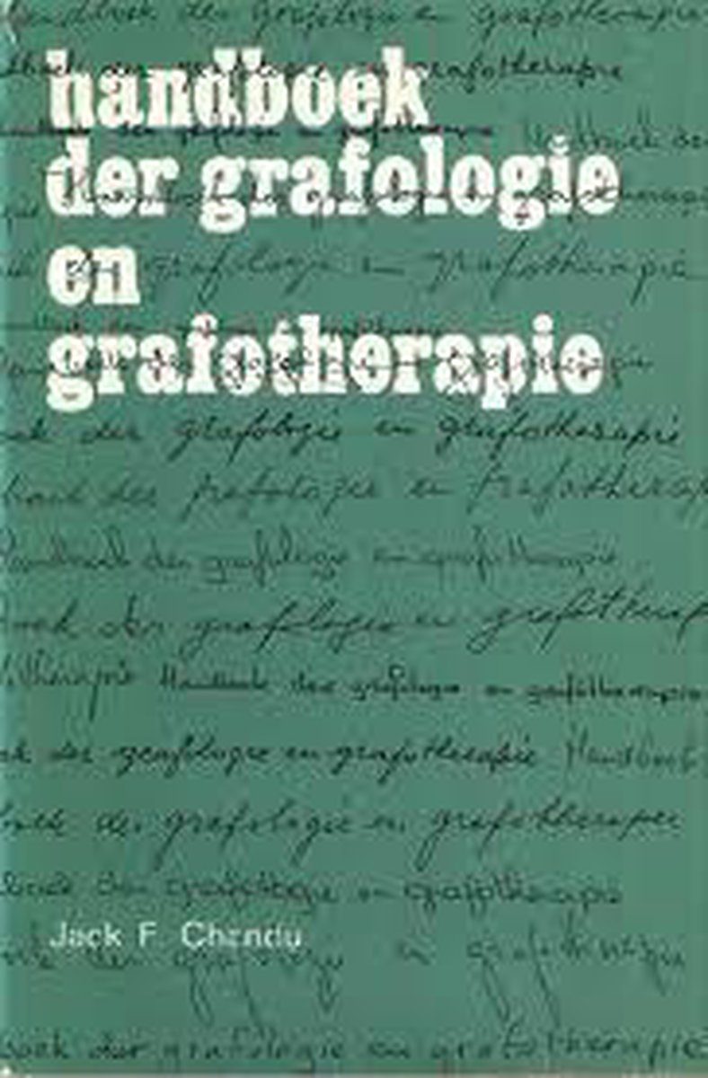 Handboek der grafologie en grafotherapie