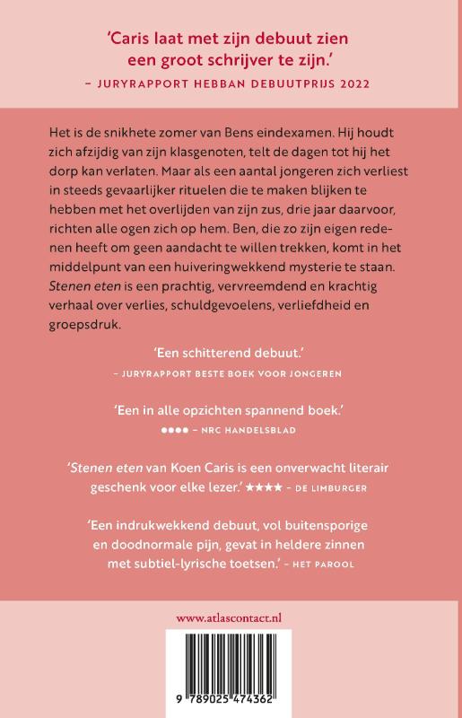 Stenen eten achterkant