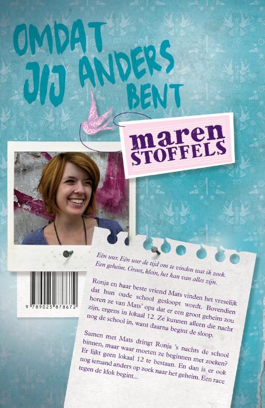 Omdat jij anders bent achterkant
