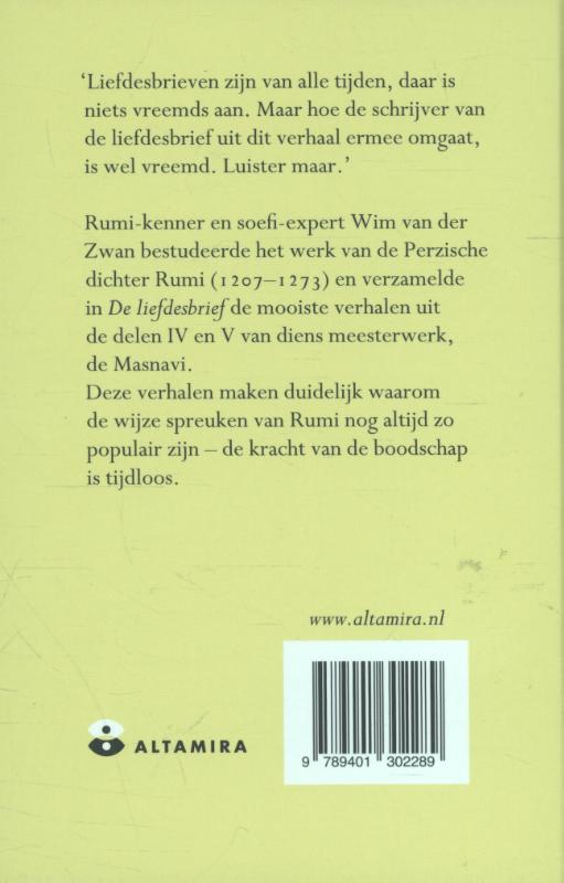 De liefdesbrief achterkant