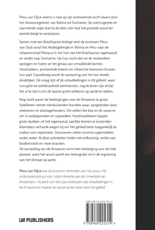 Naar het eind van de Amazone achterkant