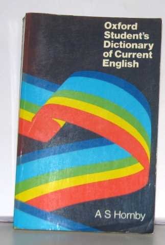 Oxford Student's Dictionary Of Current English