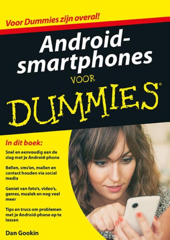 boekenbalie_9789045351582_cover Android-smartphones voor Dummies / Voor Dummies