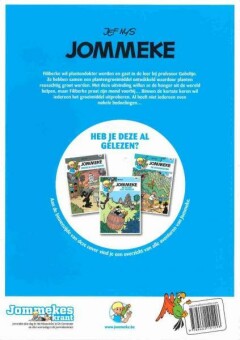 De frietbaron / Jommeke strip / 220 achterkant