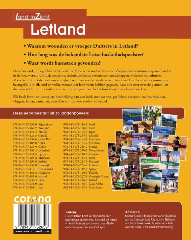 Letland / Land inzicht achterkant