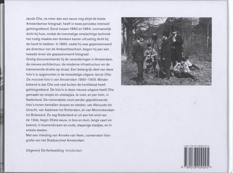 Jacob Olie De stad uit achterkant