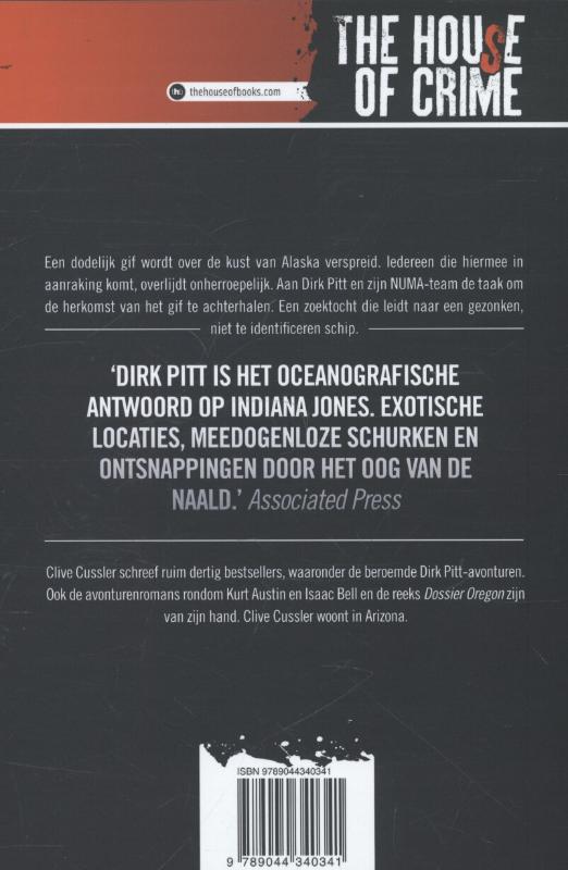 Dodelijk tij / Dirk Pitt-avonturen achterkant