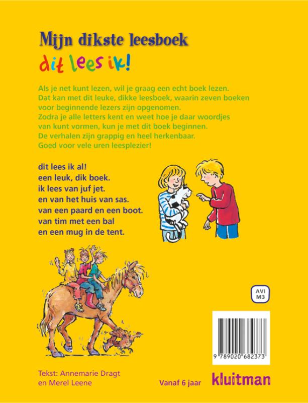 Mijn dikste leesboek! / Dit lees ik! achterkant