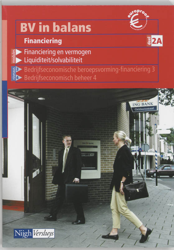 BV in balans Leerlingenboek Financiering 2A