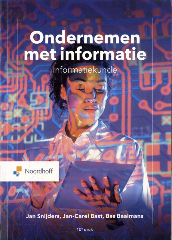 Jan Snijders Ondernemen Met Informatie / Vast Boek / Noordhoff