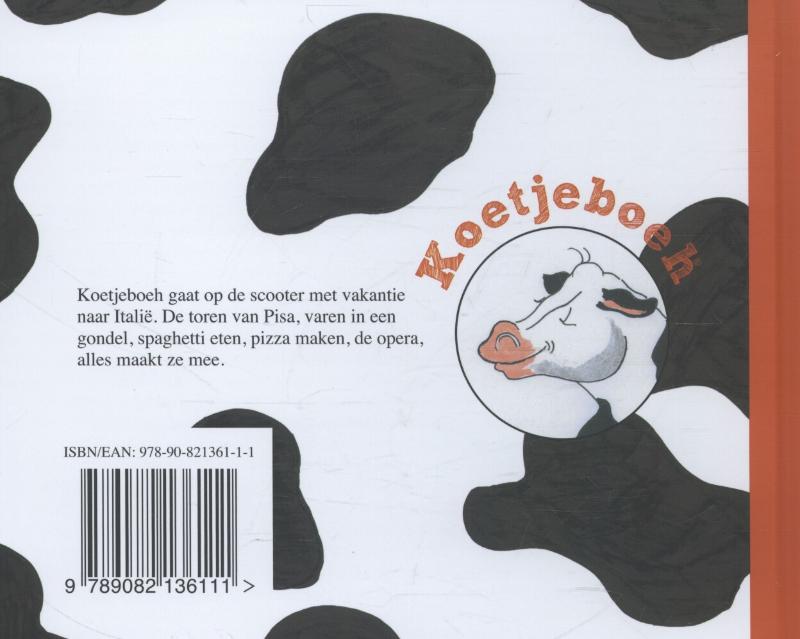 Koetjeboeh naar Italië / Koetjeboeh achterkant