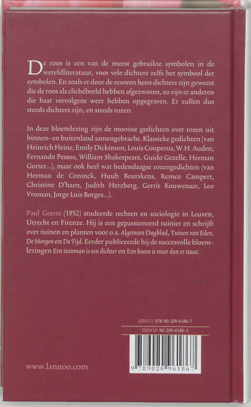 Roos Is Een Roos Is Een Roos achterkant