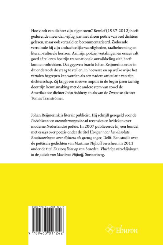 De andere stem achterkant