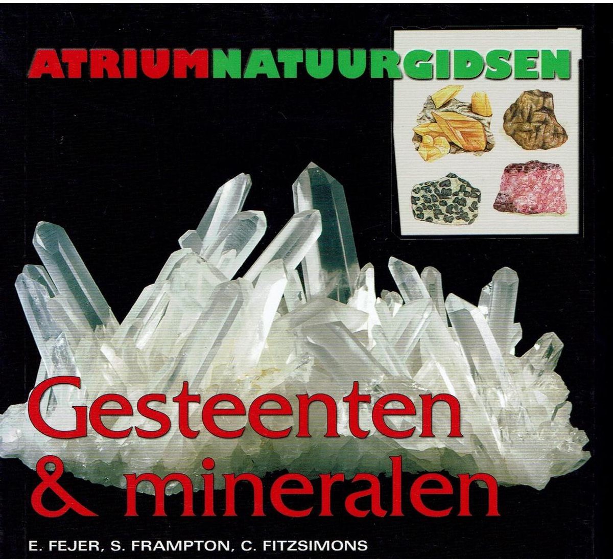 gesteenten en mineralen Atrium natuurgids