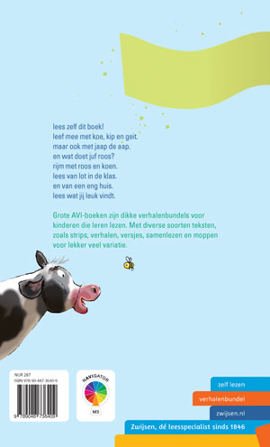 ik spat je nat / Grote AVI-boeken achterkant