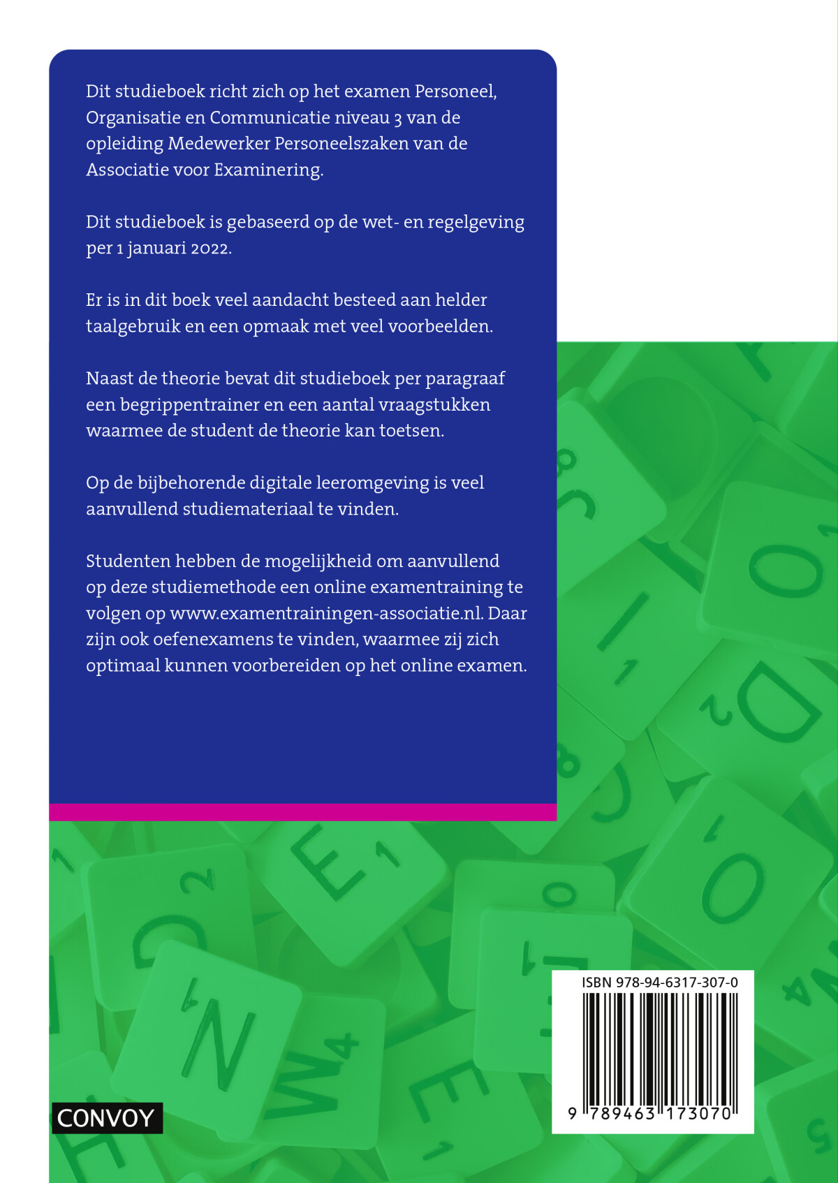 2022-2023 / Medewerker Personeelszaken / Theorie-/opgavenboek achterkant