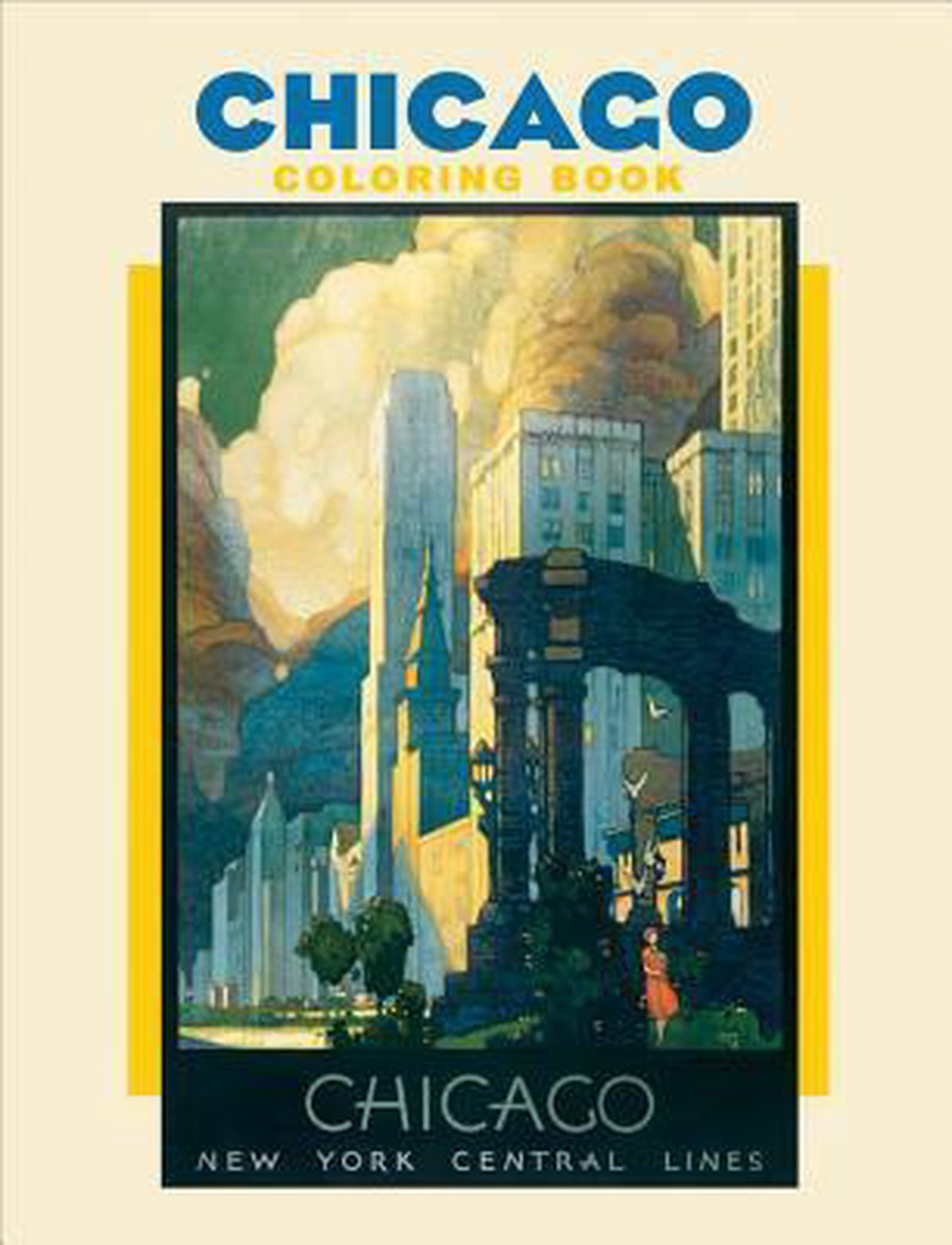 Chicago Colouring Book