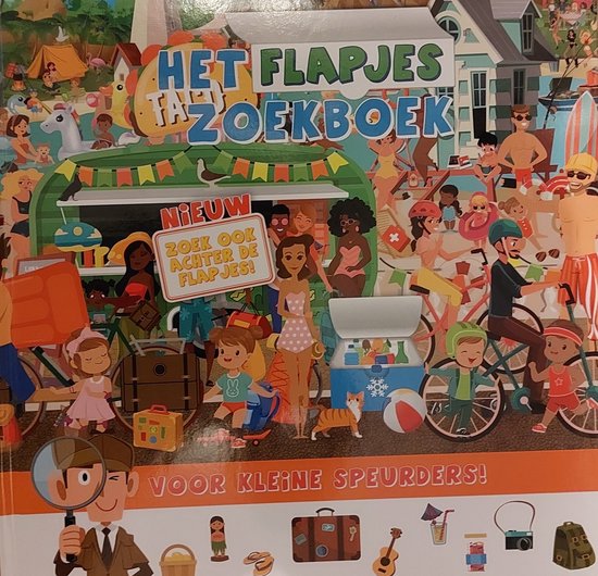 Het flapjes zoekboek - voor kleine speurders