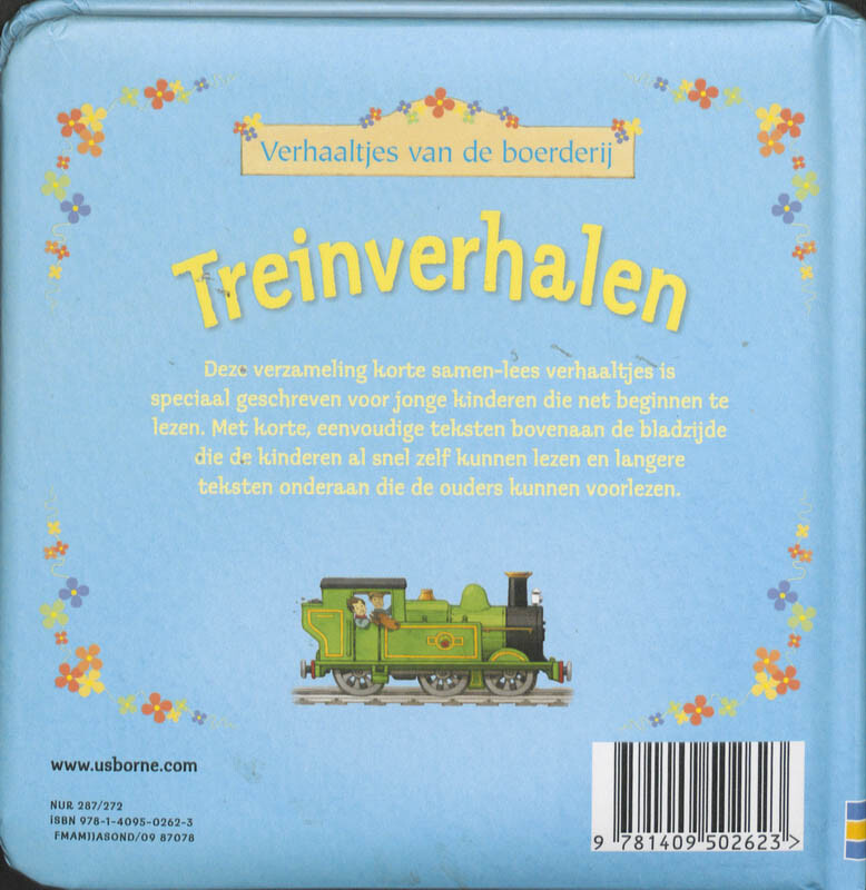 Treinverhalen / Verhaaltjes van de boerderij achterkant