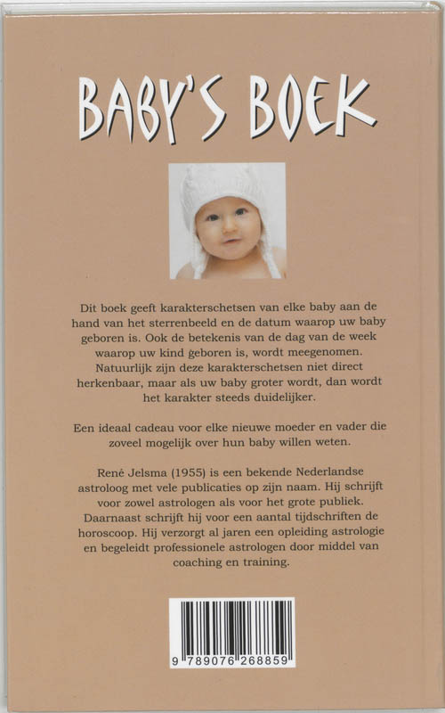 Baby's Boek achterkant