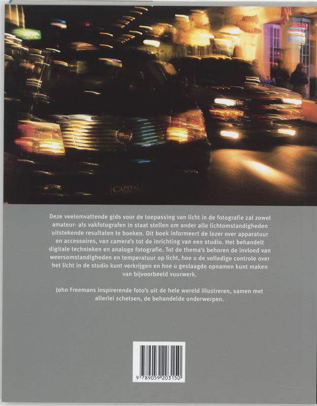 Fotografiegids Licht / Fotografiegids Fotografiegids Licht / Fotografiegids achterkant