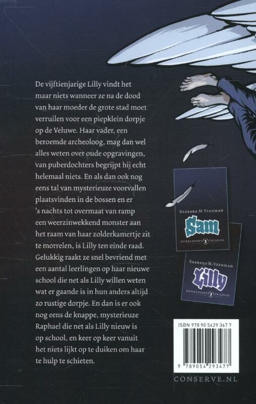 Raaf / 1 Raaf / Hemelpoorttrilogie / 1 achterkant