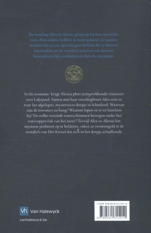 Waterschimmen / De tweeling mysteries achterkant