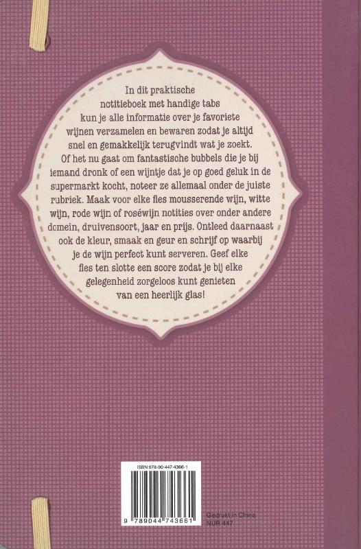 Mijn favoriete wijnen achterkant
