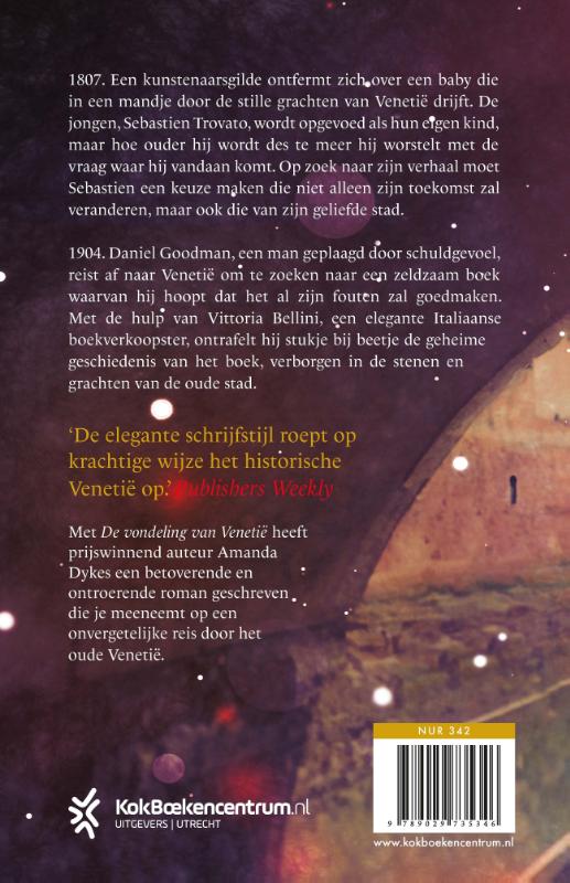 De vondeling van Venetië achterkant