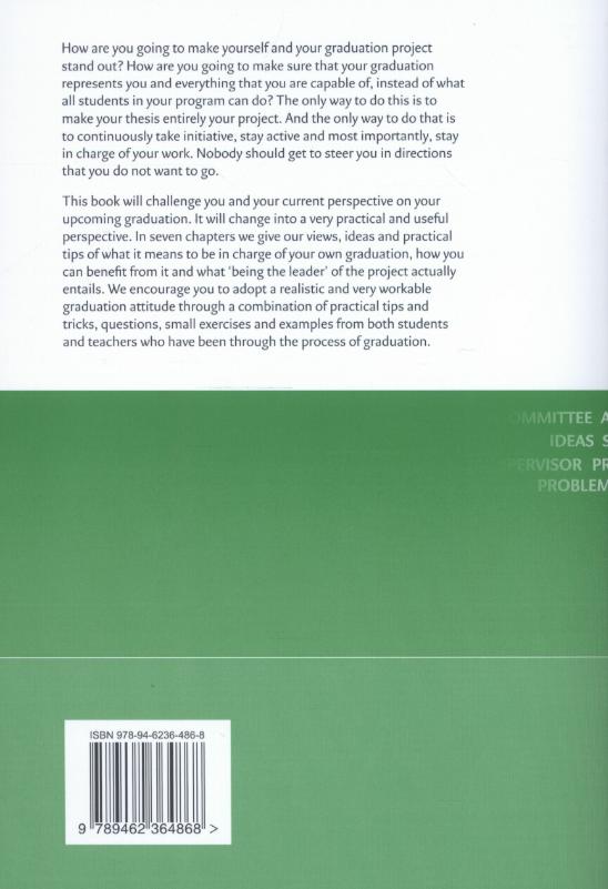 Graduation: challenge accepted achterkant