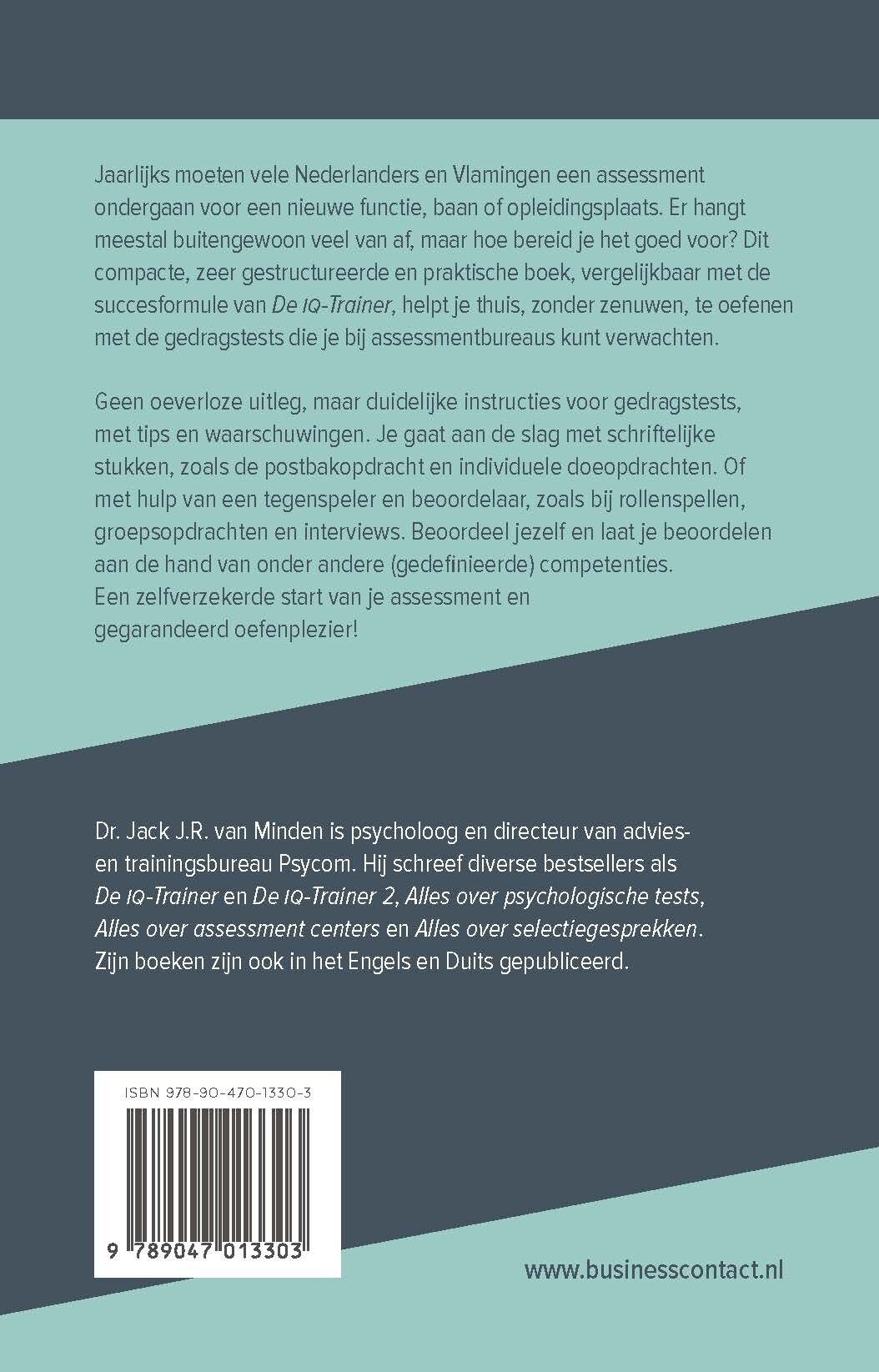 De assessment trainer achterkant