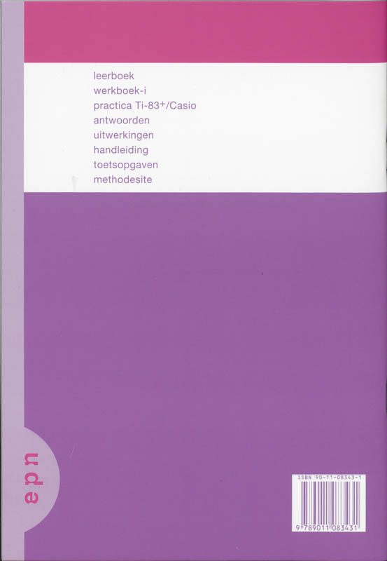 Getal en Ruimte / vwo B 5 / deel Antwoorden Getal en Ruimte / vwo B 5 / deel Antwoorden achterkant
