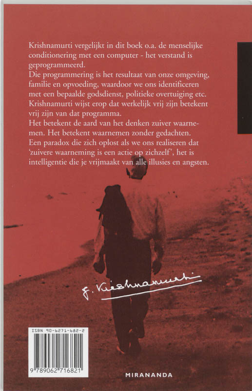 Het web van het denken achterkant