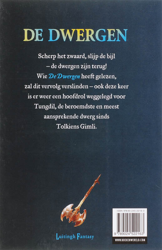 De Strijd Van De Dwergen achterkant