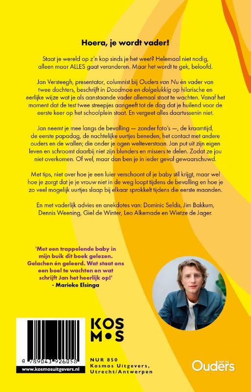 Doodmoe en dolgelukkig Doodmoe en dolgelukkig achterkant