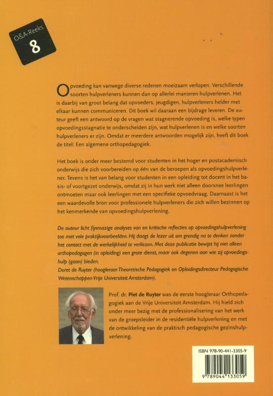 Een algemene orthopedagogiek / O&A-reeks / 8 achterkant