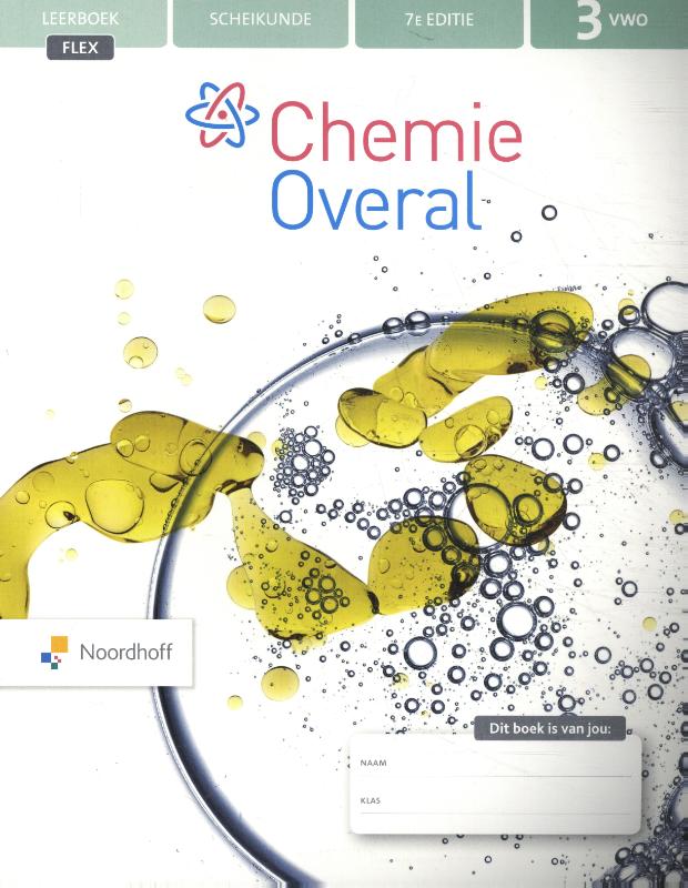 Chemie Overal vwo 3 FLEX leerboek