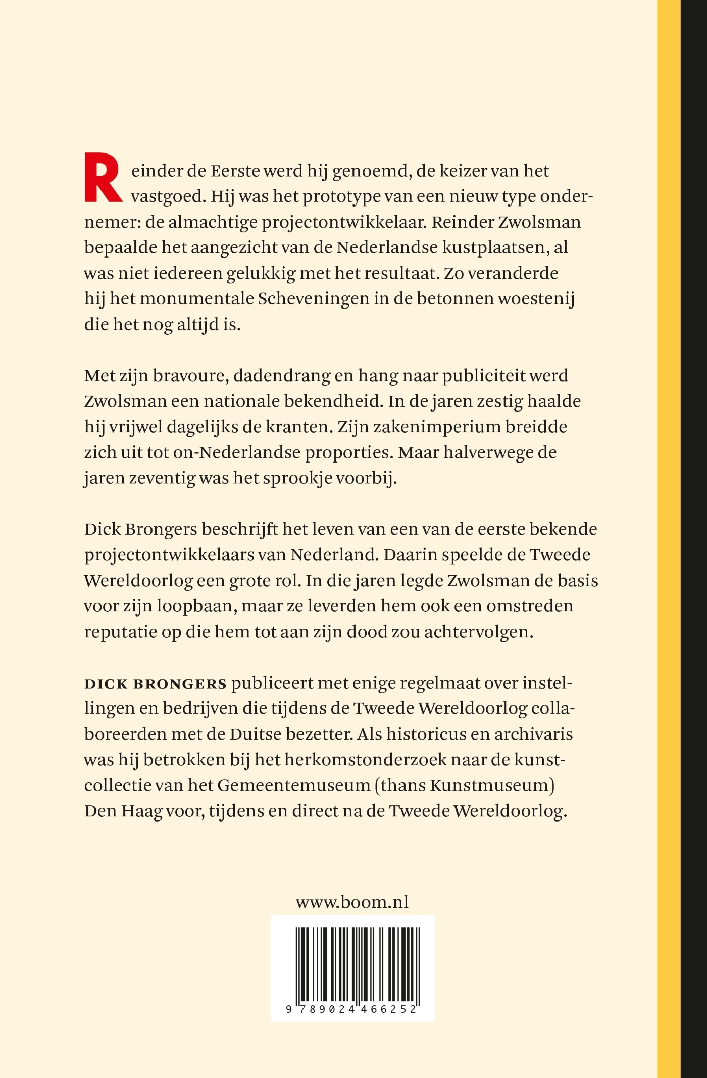 Reinder Zwolsman achterkant