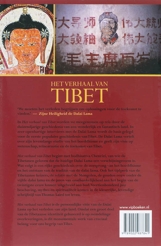 Het Verhaal Van Tibet achterkant