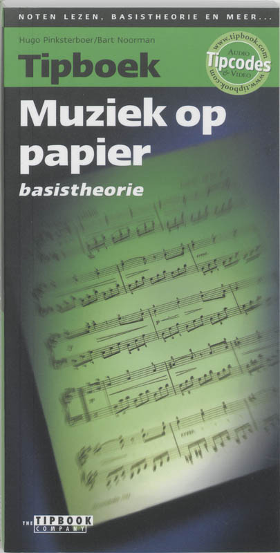 Tipboek muziek op papier / Basistheorie / Tipboek
