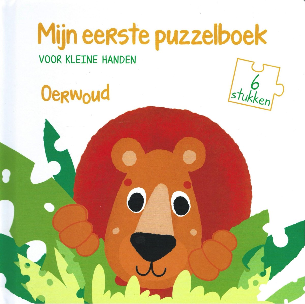 Mijn eerste puzzelboek voor kleine handen - Oerwoud