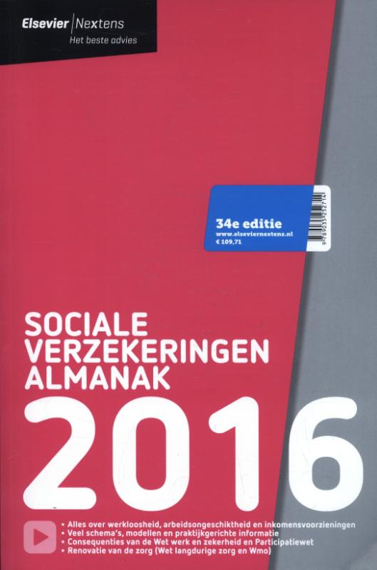 Sociale verzekeringen almanak 2016