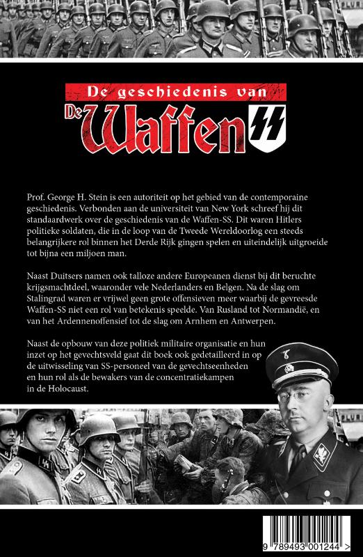 De geschiedenis van Waffen SS achterkant