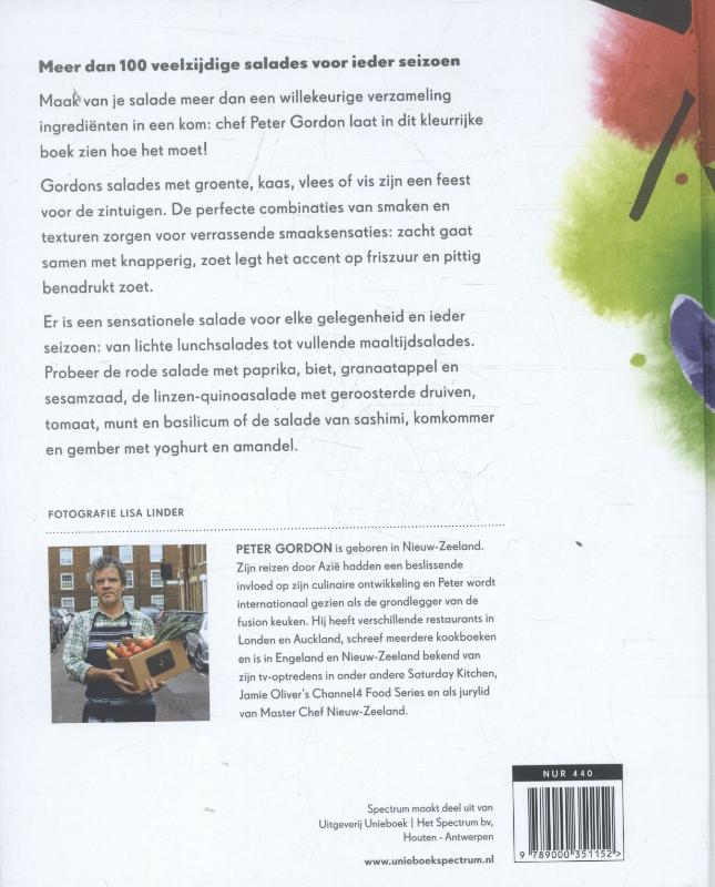 Sensationele salades achterkant