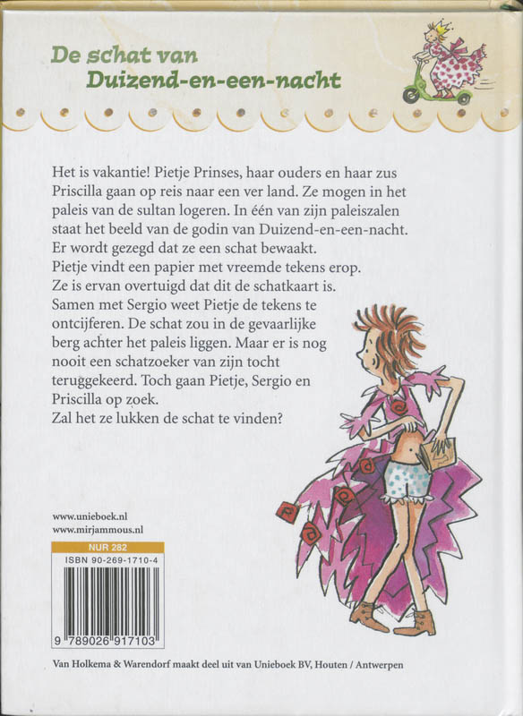 Pietje Prinses De Schat Van Duizend En Een Nacht Pietje Prinses De Schat Van Duizend En Een Nacht achterkant