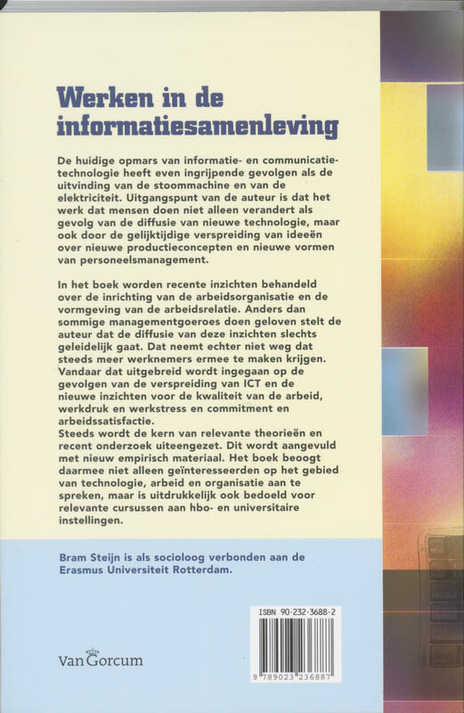 Werken in de informatiesamenleving achterkant