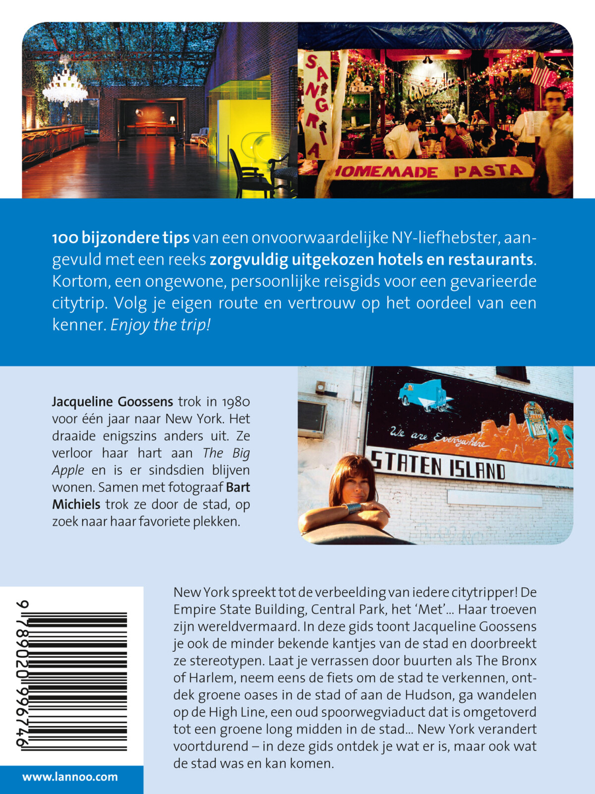 100 x New York / 100 x gidsen achterkant