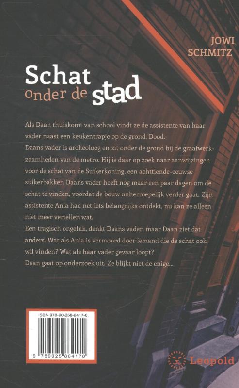 Schat onder de stad achterkant
